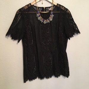 Cremiux Lace Blouse